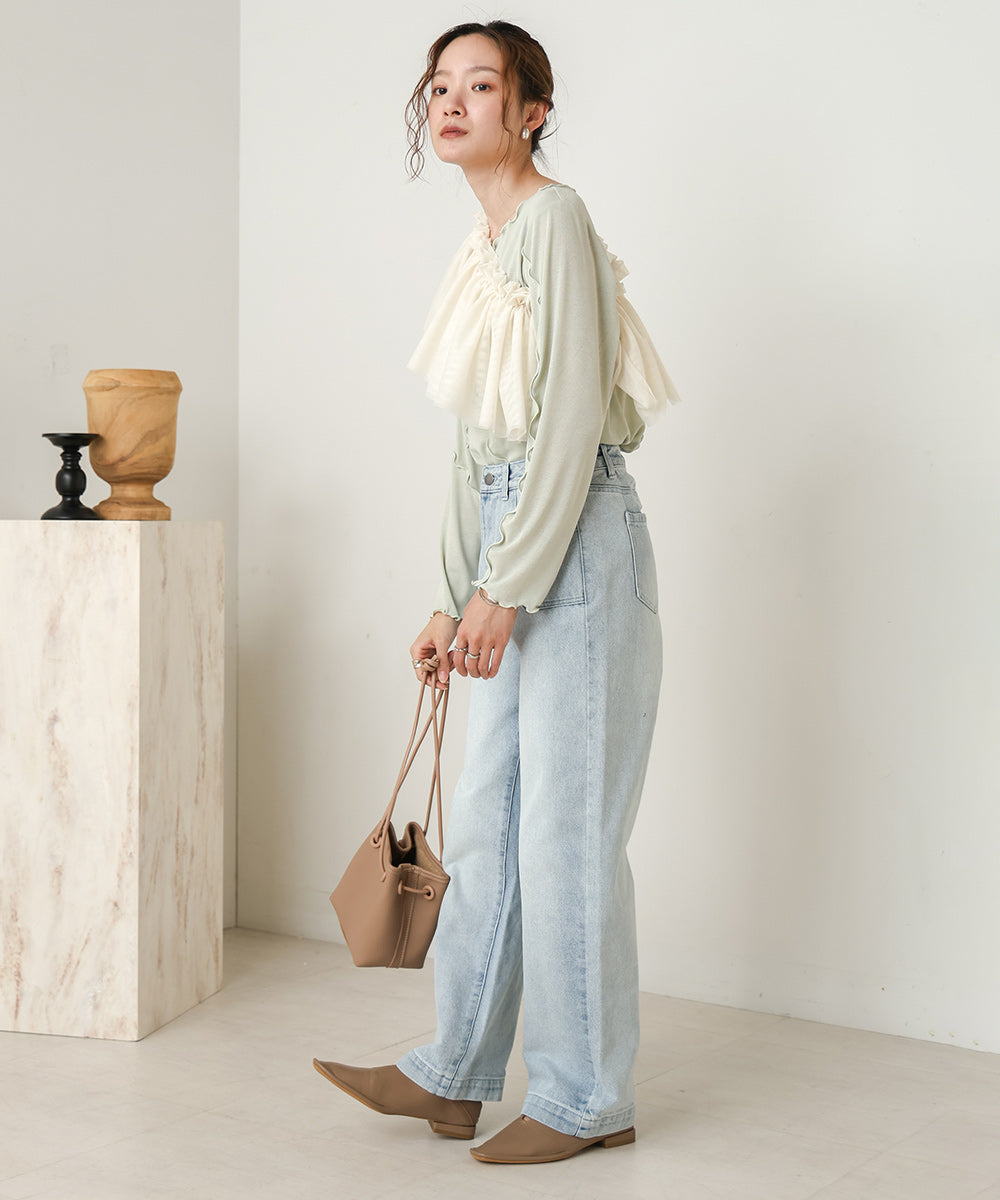 ASYMMETRICAL MELLOW TOPS