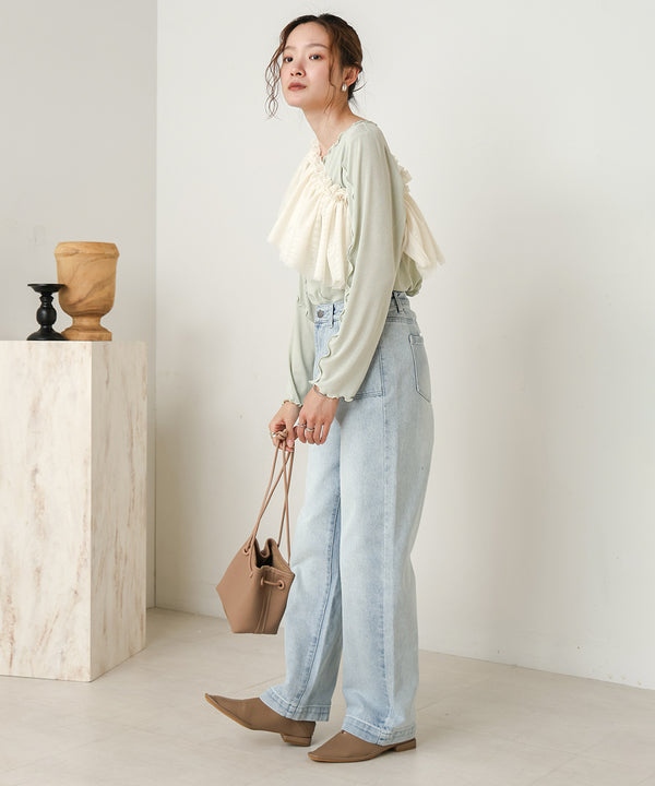 ASYMMETRICAL MELLOW TOPS