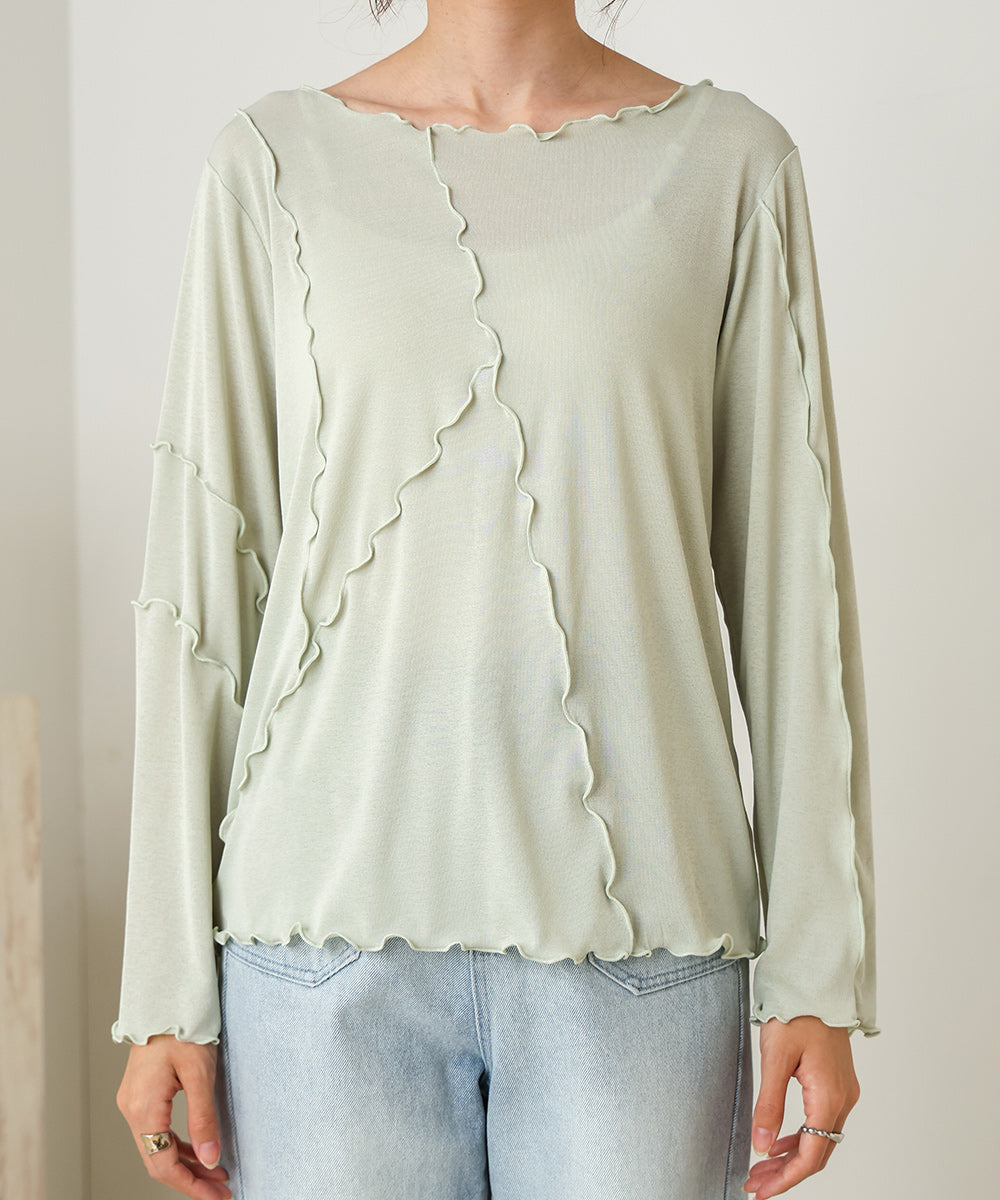 ASYMMETRICAL MELLOW TOPS