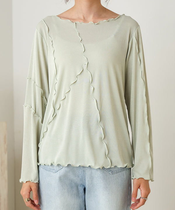 ASYMMETRICAL MELLOW TOPS