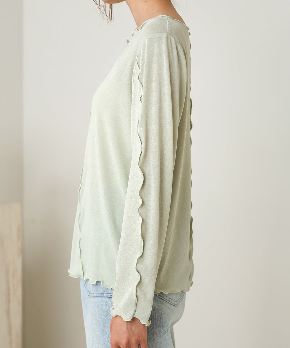 ASYMMETRICAL MELLOW TOPS