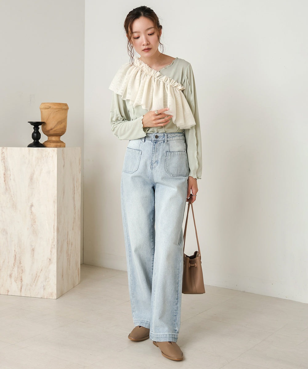 ASYMMETRICAL MELLOW TOPS