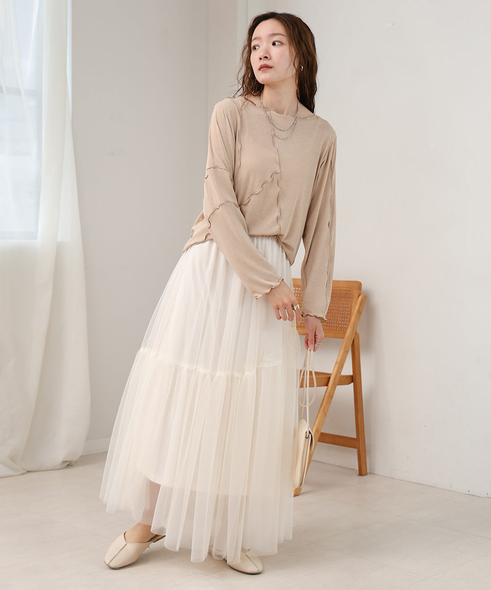 ASYMMETRICAL MELLOW TOPS