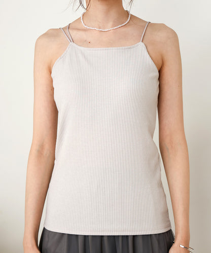 PADDED ASYMMETRICAL CAMISOLE