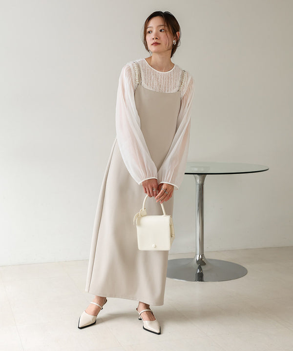 SHEER SHAGGY BLOUSE