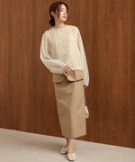 SHEER SHAGGY BLOUSE