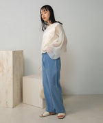 LACE SCALLOPED BLOUSE