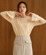 RHINESTONE SHEER TOP