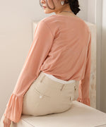 RHINESTONE SHEER TOP