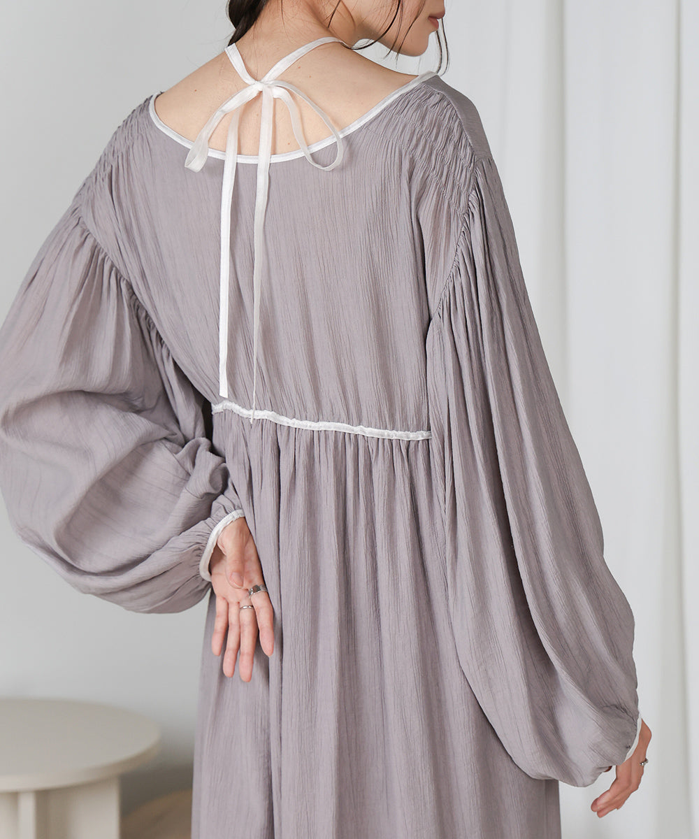 sile curtain onepiece SI23V0103（20）beige約前81cm後ろ約87cm