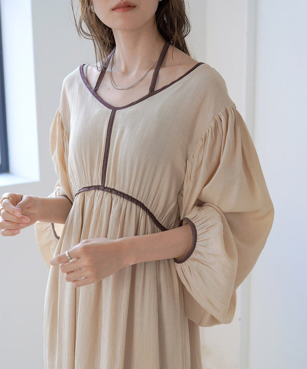 SLEEVE VOLUME PIPING ONEPIECE