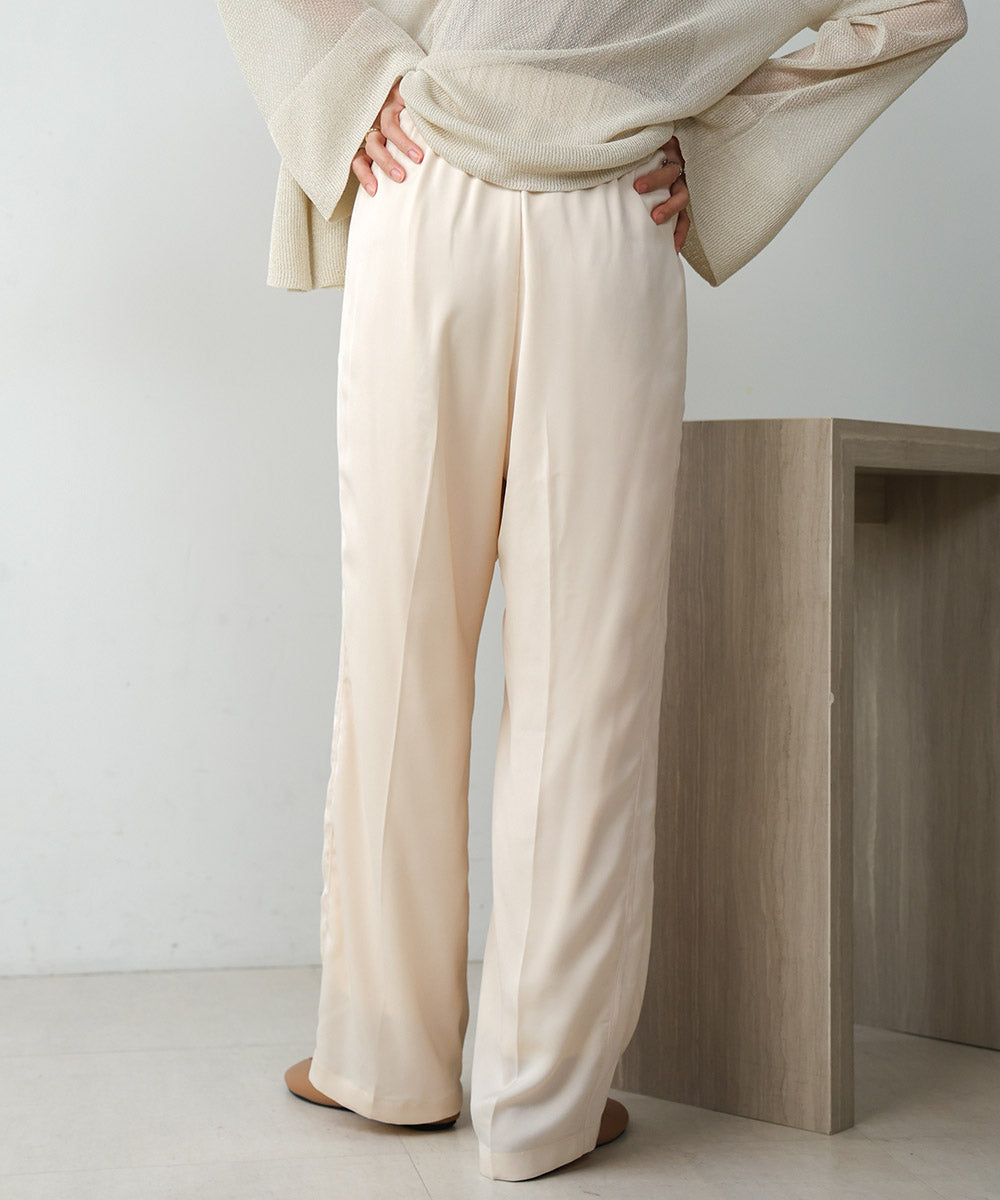 SATIN LINE PANTS