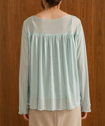 GATHERED LAYERED MELLOW CUT AND SEW