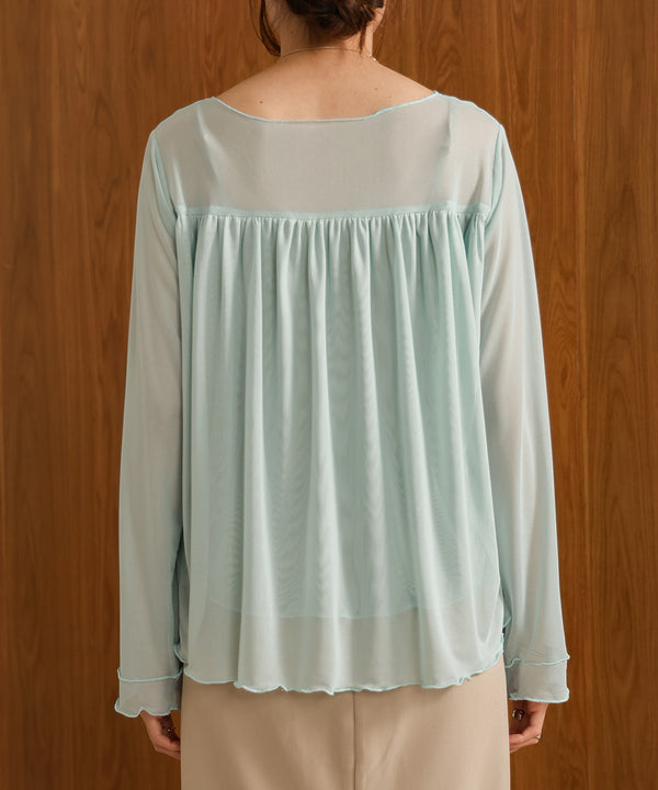 GATHERED LAYERED MELLOW CUT AND SEW