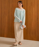 GATHERED LAYERED MELLOW CUT AND SEW