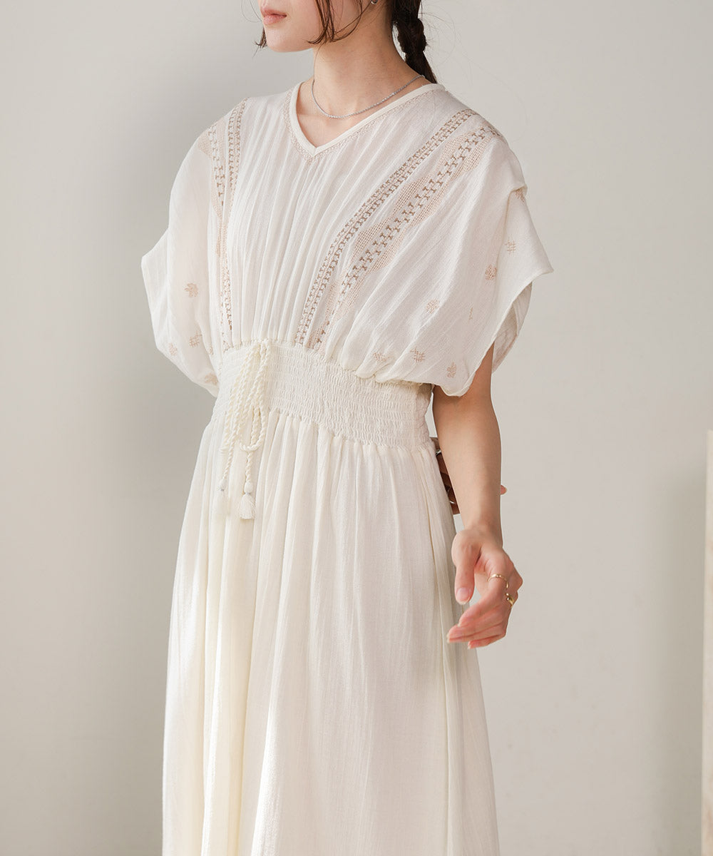 front embroidery onepiece