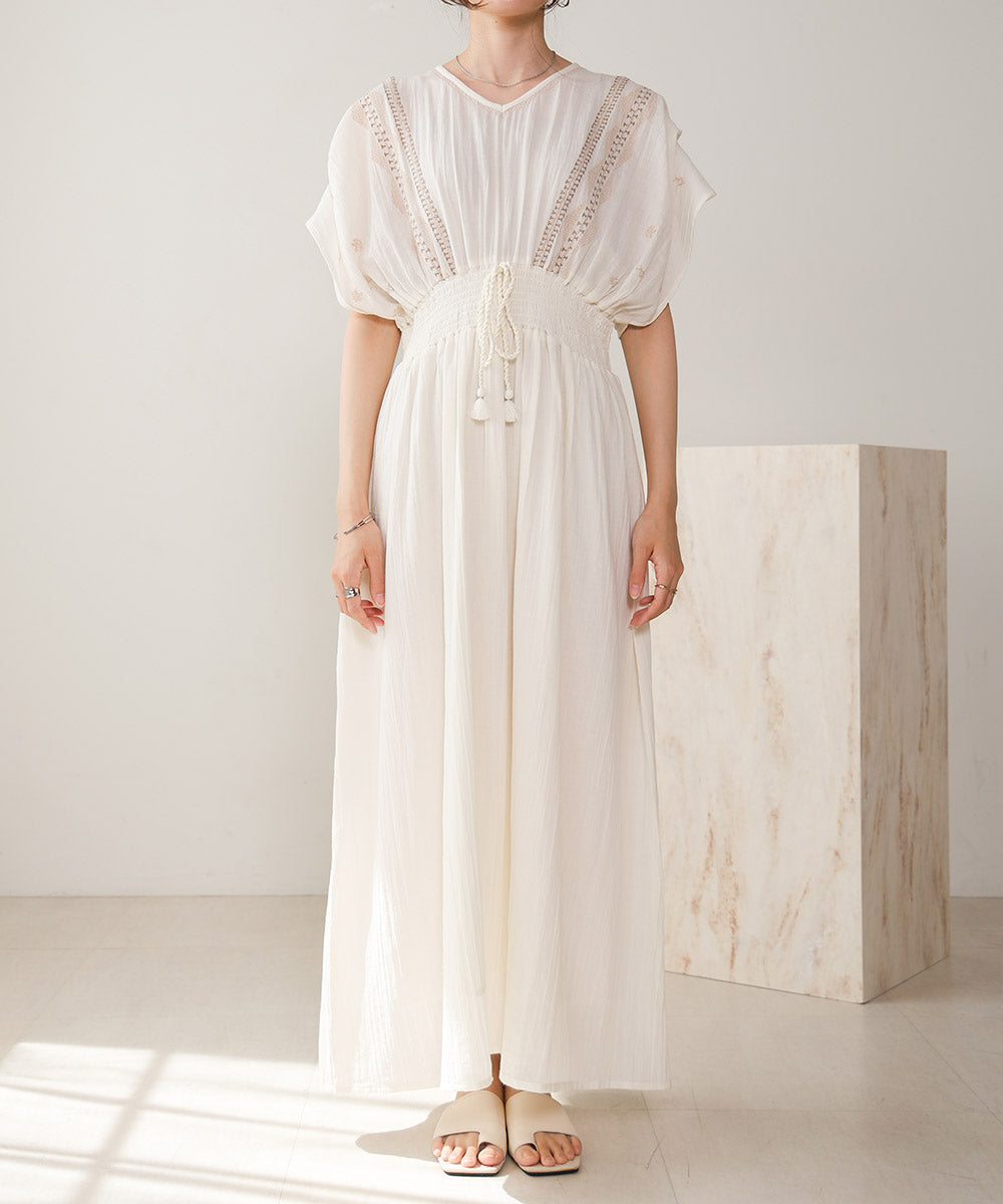 front embroidery onepiece