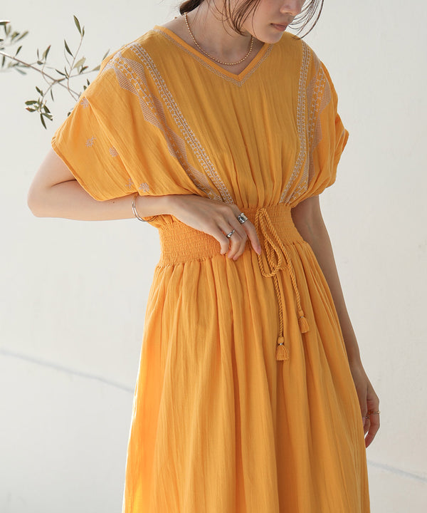 front embroidery onepiece