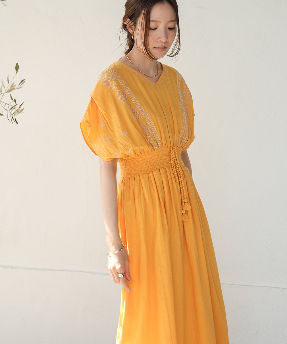 front embroidery onepiece