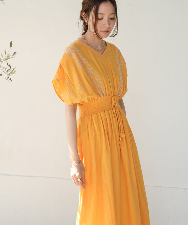 front embroidery onepiece