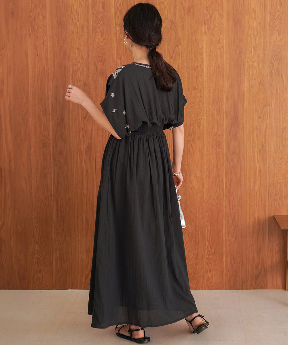 front embroidery onepiece