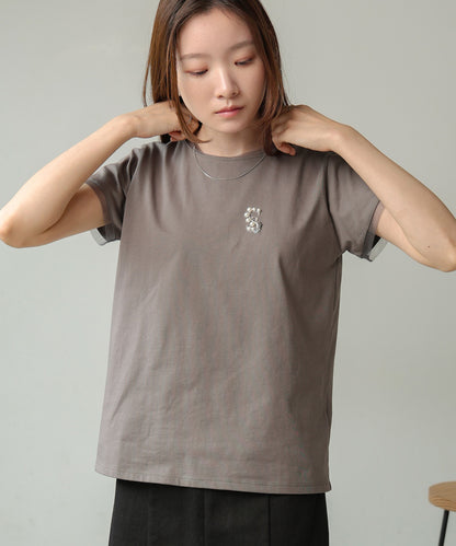 ONE POINT INITIAL T-SHIRT