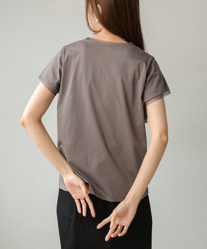 ONE POINT INITIAL T-SHIRT