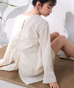 RASH GUARD  TWIST BACK BLOUSE