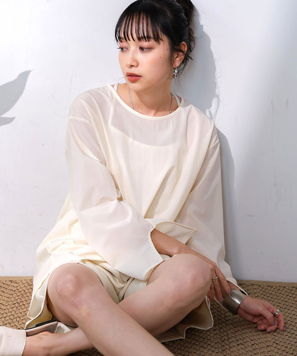 RASH GUARD  TWIST BACK BLOUSE