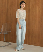 marble sheer mesh tops