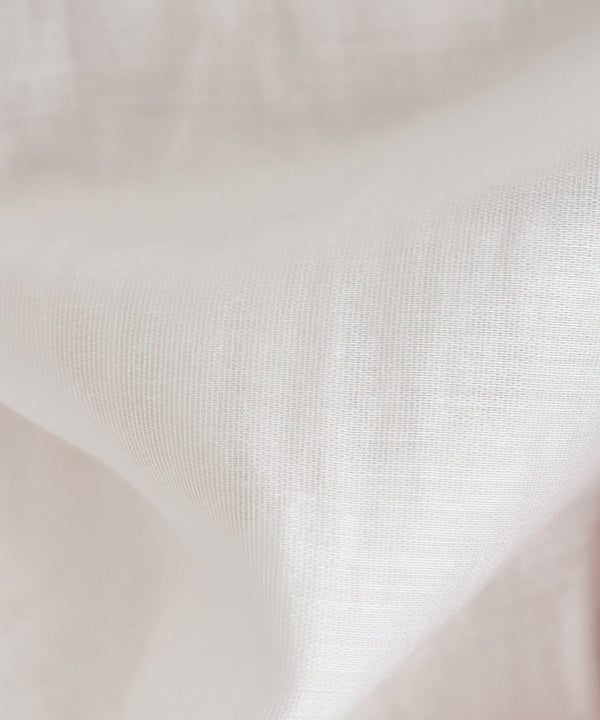 embroidered logo sheer blouse t-shirt