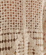 【2024SS】クロシェ半袖カーディガン