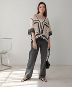 【2024SS】クロシェ半袖カーディガン