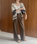 【2024SS】クロシェ半袖カーディガン