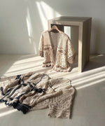 【2024SS】クロシェ半袖カーディガン