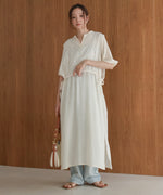 layered side slit onepiece