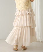random tiered skirt
