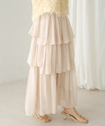 random tiered skirt