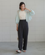 tuck sleeve compact sheer shirt blouse