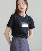 silver logo print T-shirt