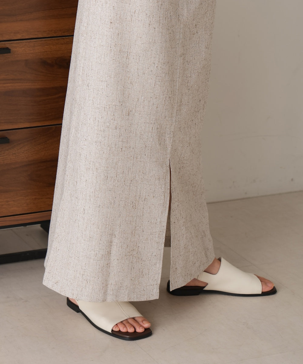 バッククロスアメスリロングワンピース