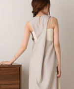 バッククロスアメスリロングワンピース