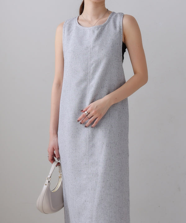 バッククロスアメスリロングワンピース