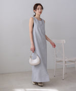 バッククロスアメスリロングワンピース