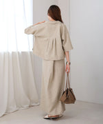 バッククロスアメスリロングワンピース