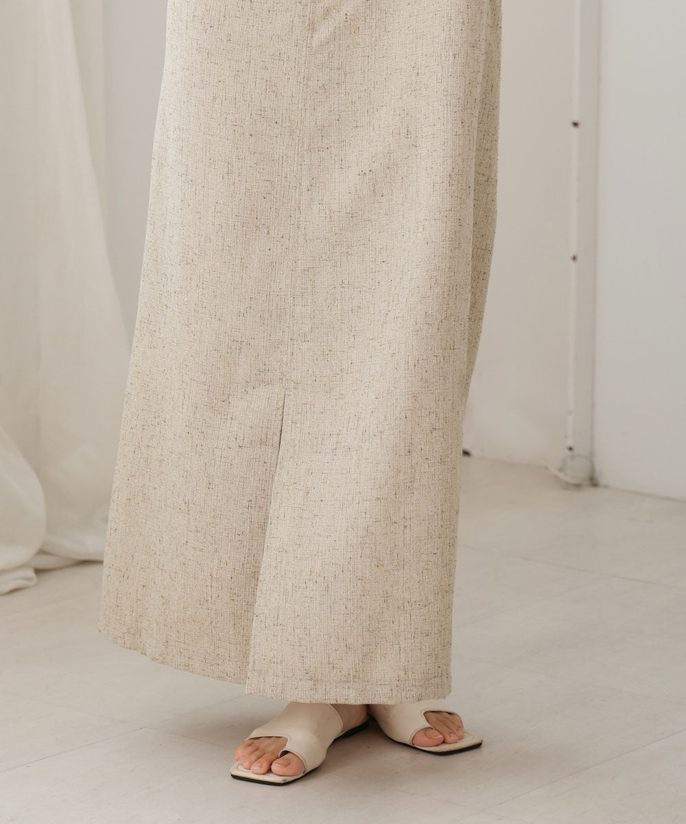 バッククロスアメスリロングワンピース