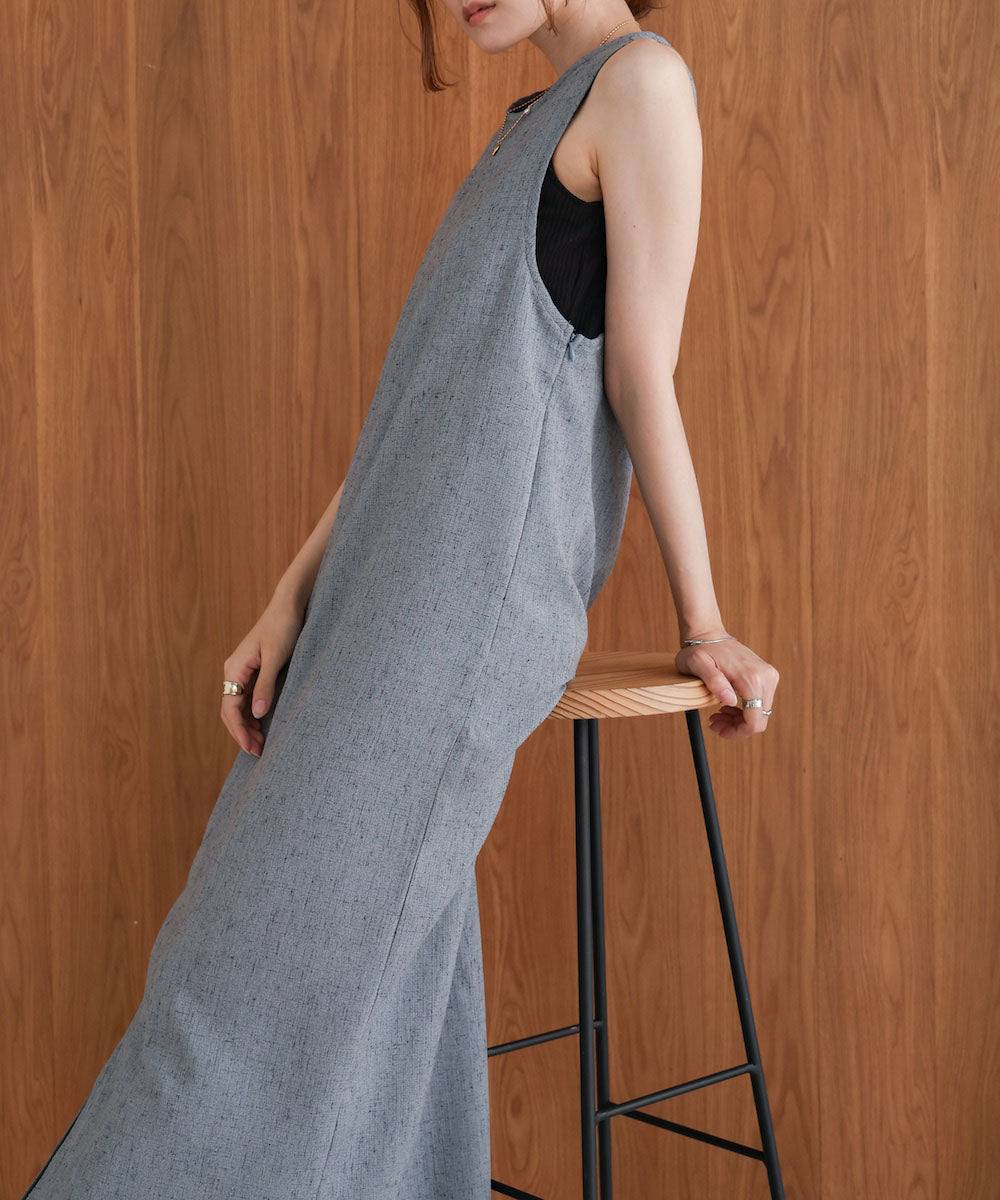 バッククロスアメスリロングワンピース
