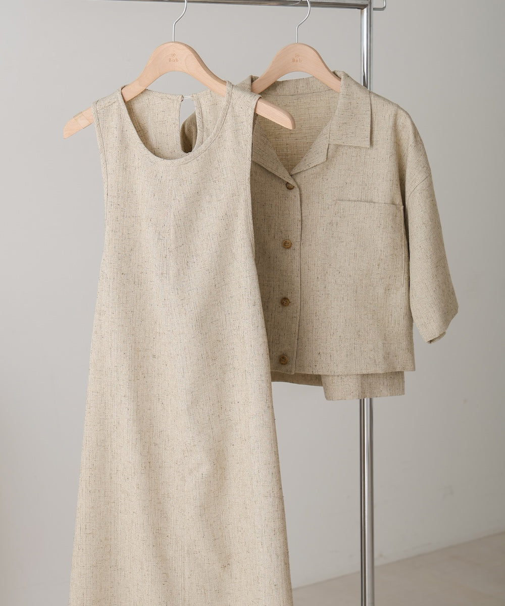 バッククロスアメスリロングワンピース