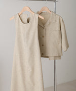 バッククロスアメスリロングワンピース