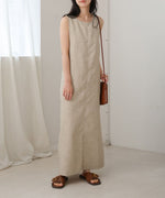 バッククロスアメスリロングワンピース